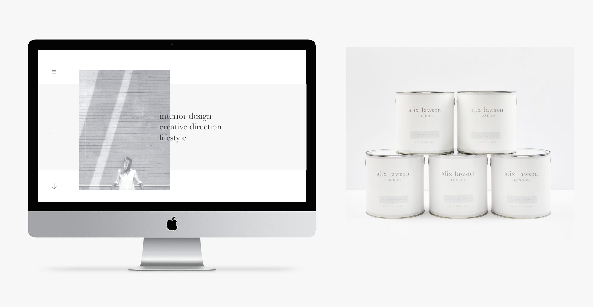 web design for luxury brand