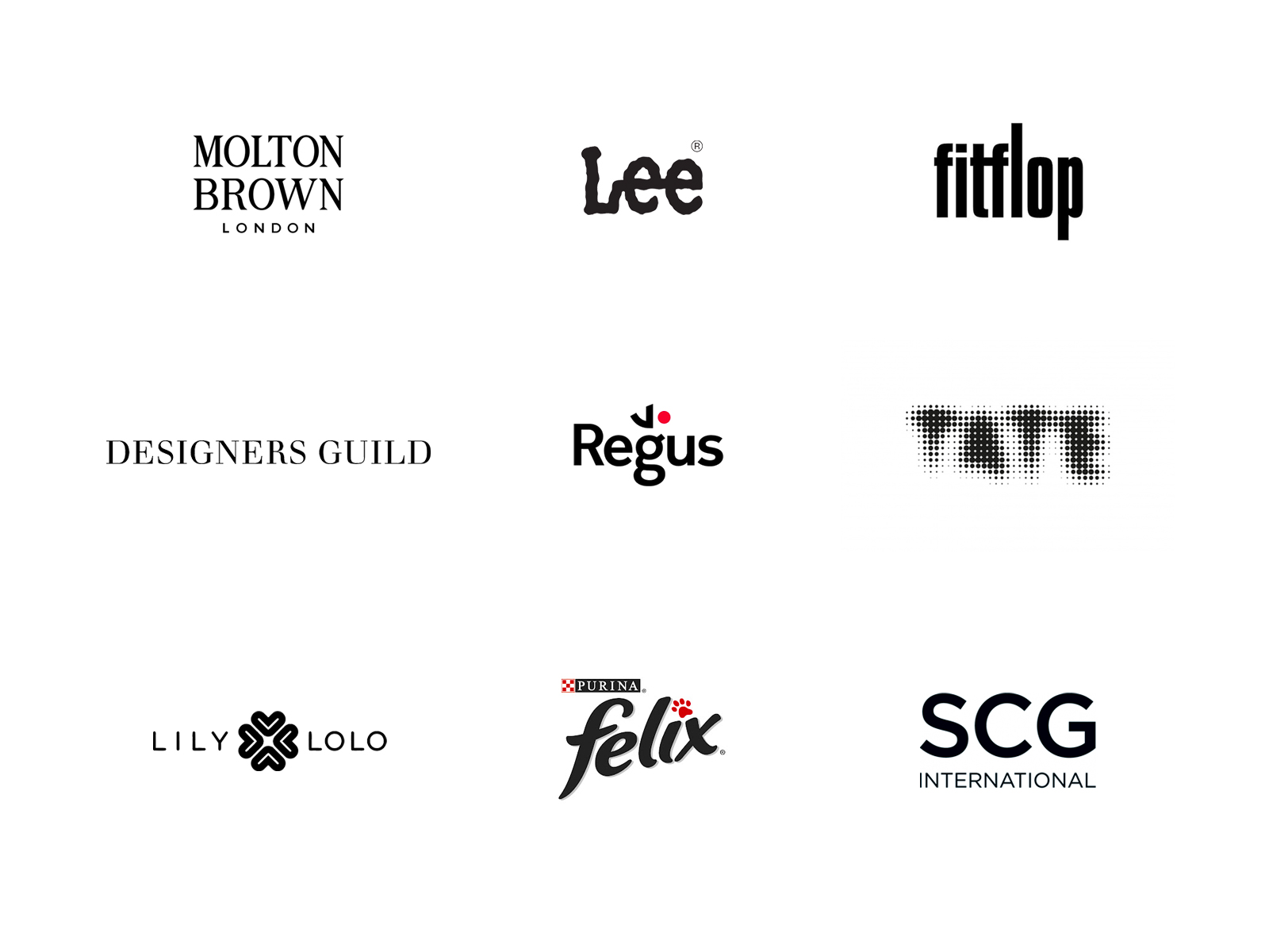 freelance design london client list